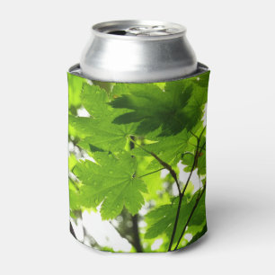 Rafraîchisseur Pour Canette Feuilles d'érable avec Raindrops