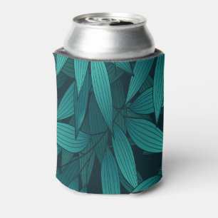 Rafraîchisseur Pour Canette Feuilles tropicaux rayonnants