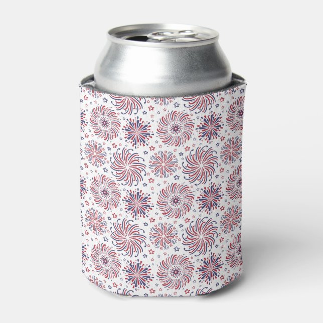 Rafraîchisseur Pour Canette Feux rouges blancs et bleus (Can devant)