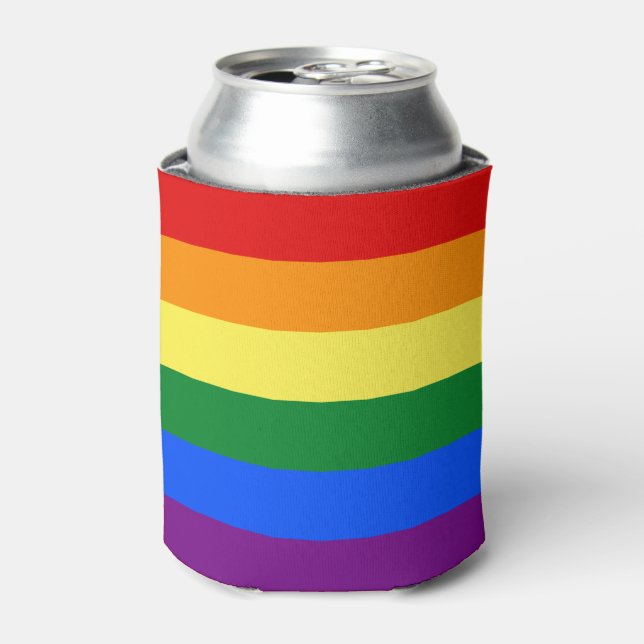 Rafraîchisseur Pour Canette Fierté arc-en-ciel (Can devant)