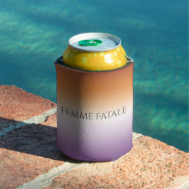 Rafraîchisseur Pour Canette Fierté subtile Drapeau lesbien Drapeau Femme Fatal