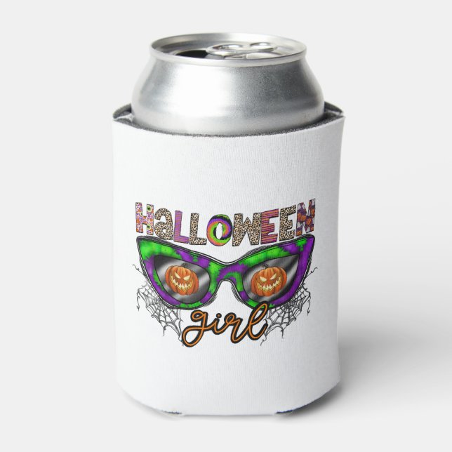 Rafraîchisseur Pour Canette Fille Halloween (Can devant)