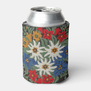 Rafraîchisseur Pour Canette Fleur alpine suisse Edelweiss