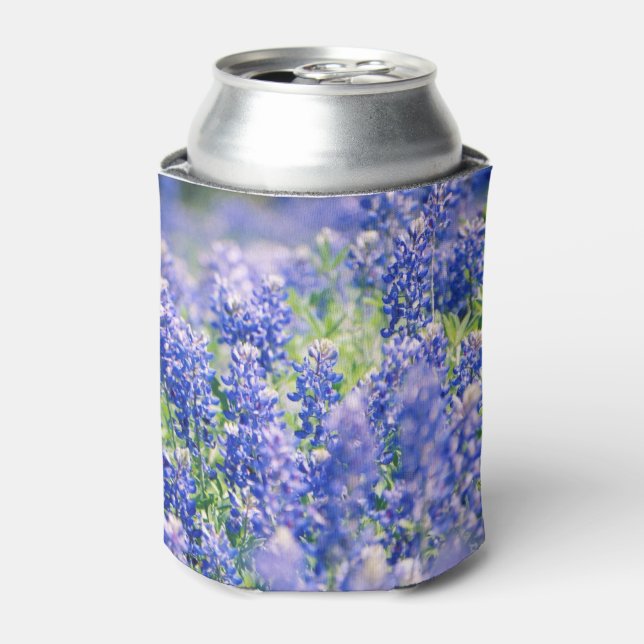 Rafraîchisseur Pour Canette fleur sauvage bleu 2 peut refroidir (Can devant)