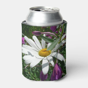 Rafraîchisseur Pour Canette Fleur sauvage Daisy et Fireweed