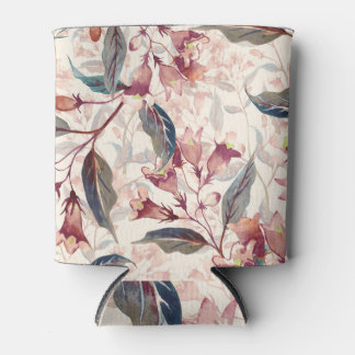Rafraîchisseur Pour Canette Fleur Weigelas, motif élégant sans soudure.