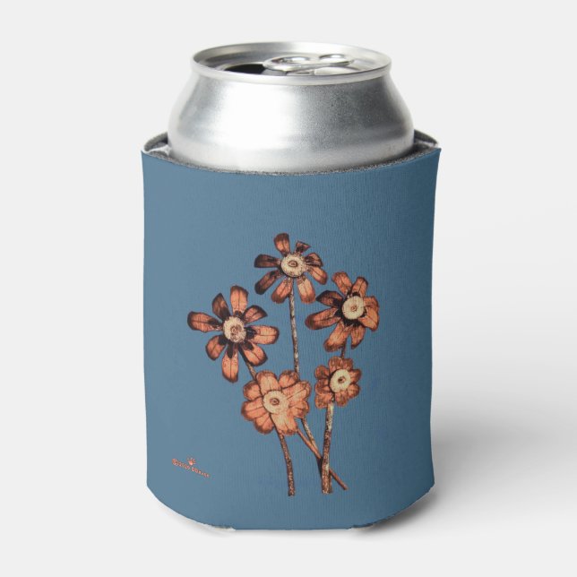 Rafraîchisseur Pour Canette Fleurs de cône de pin (Can devant)