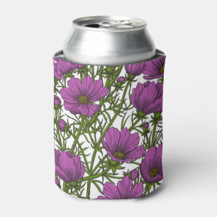 Rafraîchisseur Pour Canette Fleurs de cosmos violet