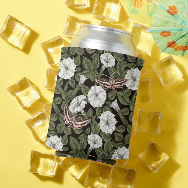 Rafraîchisseur Pour Canette Fleurs de lune et sphinx Mois (Été in situ)