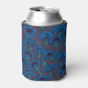 Rafraîchisseur Pour Canette Fleurs de maïs bleues, fleurs sauvages