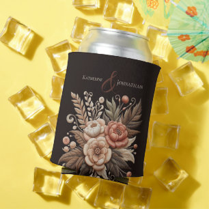 Rafraîchisseur Pour Canette Fleurs de mariage campagnard