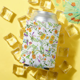Rafraîchisseur Pour Canette Fleurs sauvages de printemps été