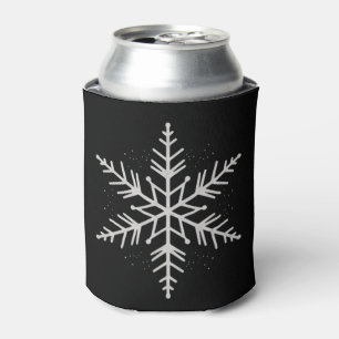 Rafraîchisseur Pour Canette Flocon de neige Noël Fête cadeau d'hiver