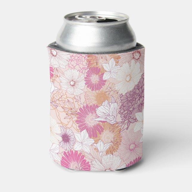 Rafraîchisseur Pour Canette Floral sans joint (Can Dos)