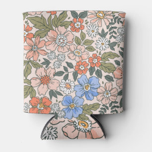 Rafraîchisseur Pour Canette Flore Élégante : Petit Style Liberty