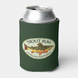 Rafraîchisseur Pour Canette Fly Fishing Drôle TROUT BUM