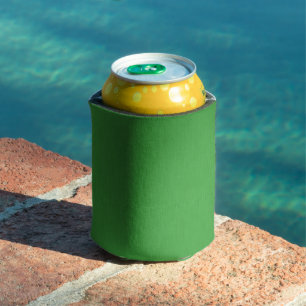 Rafraîchisseur Pour Canette Fond vert texturé visuel calme et simple