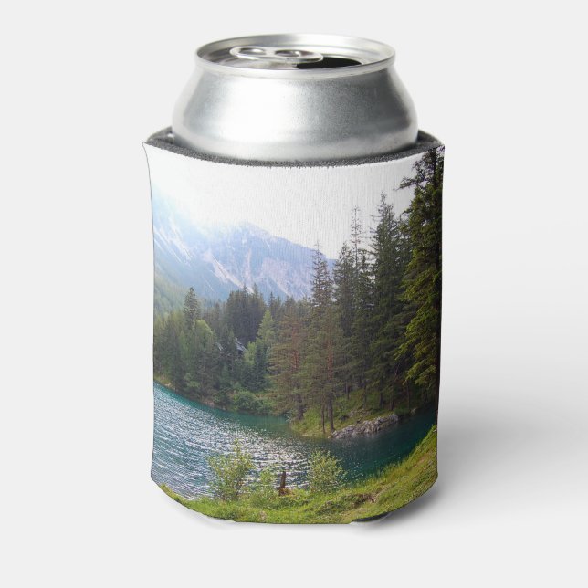 Rafraîchisseur Pour Canette Forêt alpine pittoresque et lac (Can Dos)