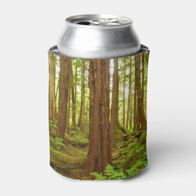 Rafraîchisseur Pour Canette Forêt pluviale tempérée de l'Alaska (Can devant)