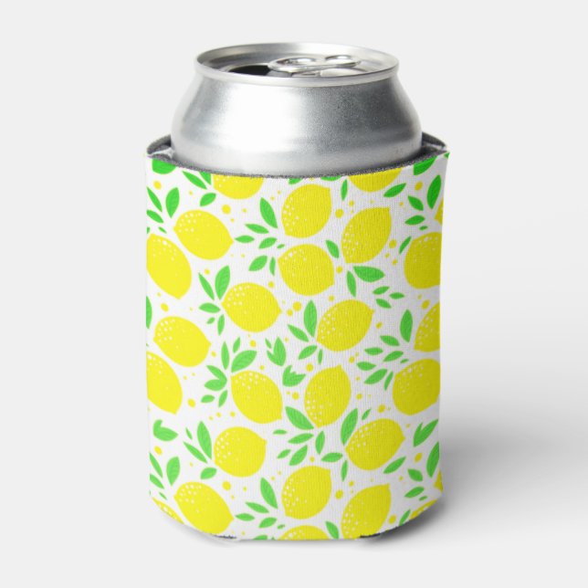 Rafraîchisseur Pour Canette Fraîcheur de citron jaune frais (Can devant)
