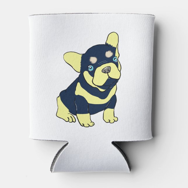 Rafraîchisseur Pour Canette Français Bulldog Puppy Cartoon Can Cooler (Devant)