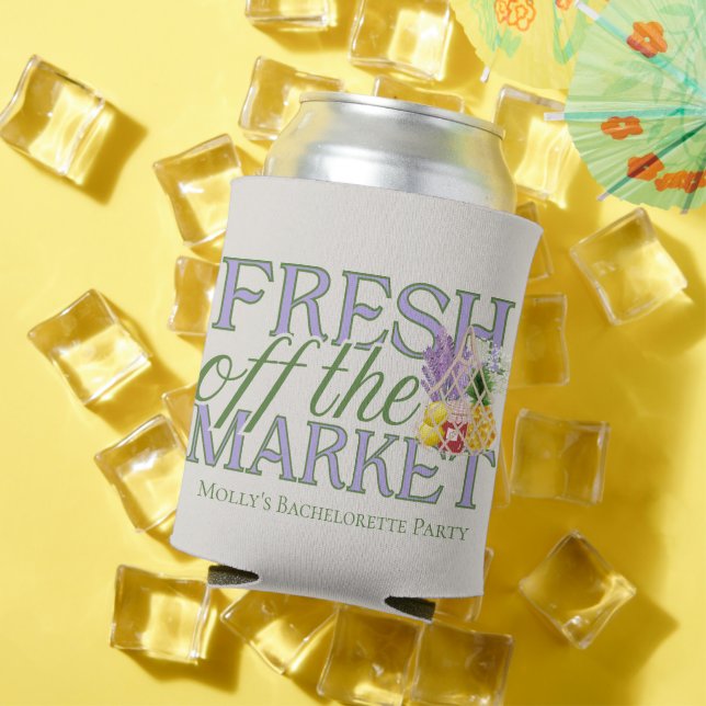 Rafraîchisseur Pour Canette Fresh Off Market - Personnalisé Moderne Maridal (Été in situ)