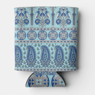 Rafraîchisseur Pour Canette Frontière asiatique de Paisley : Design traditionn