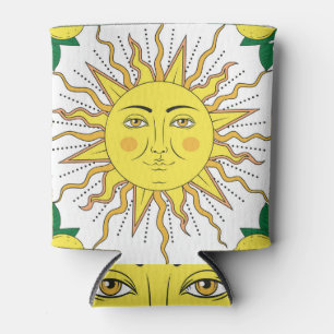 Rafraîchisseur Pour Canette Fruits de citron tropicaux, Face Soleil.