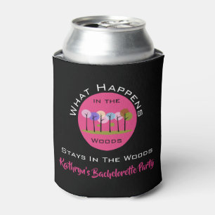 Rafraîchisseur Pour Canette Fun Girl's Woodsy Weekend personnalisé