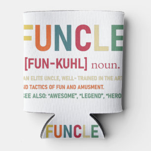 Rafraîchisseur Pour Canette Funcle Funny Uncle Définition, Awesome Legend Hero