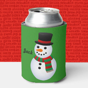 Rafraîchisseur Pour Canette Funny Christmas Stocker Stuffer Can Cooler NOM