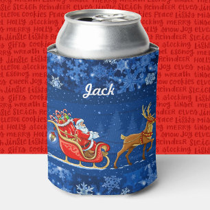 Rafraîchisseur Pour Canette Funny Christmas Stocking Stuffer VOTRE NOM Bière