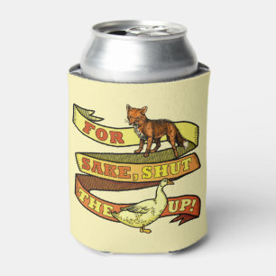 Rafraîchisseur Pour Canette Funny Fox Sake Canard Animal Pun