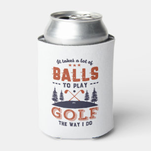 Rafraîchisseur Pour Canette Funny Golfing Beaucoup de ballons pour jouer au go