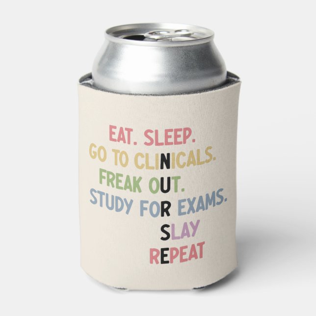 Rafraîchisseur Pour Canette Funny Nurse School Student Future Nurse Cadfts (Can devant)