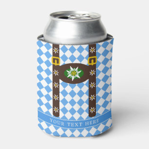 Rafraîchisseur Pour Canette Funny Octoberfest Lederhosen Suspendants Bière