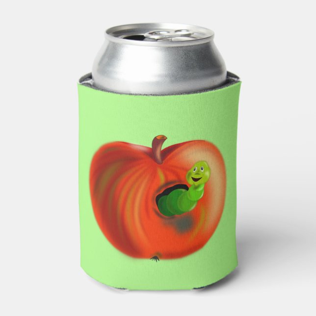 Rafraîchisseur Pour Canette Funny Pomme peut refroidir (Can devant)