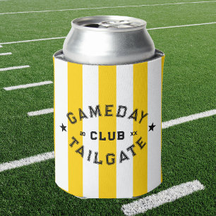 Rafraîchisseur Pour Canette Gameday Tailgate Club Jaune Fête Personnalisée