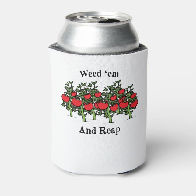 Rafraîchisseur Pour Canette Gardener Funny Weed 'em Et Reap (Can Dos)