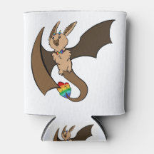 Gay pride Bat Dragon