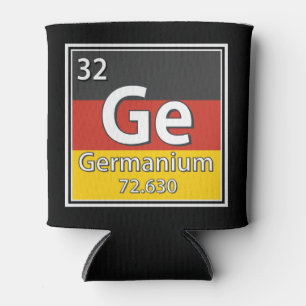 Rafraîchisseur Pour Canette Germanium - Allemagne Drapeau allemand Science