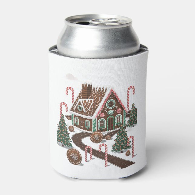 Rafraîchisseur Pour Canette Gingerbread Cookie Wonderland (Can devant)