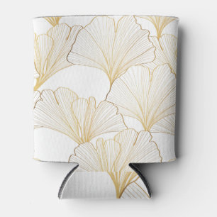 Rafraîchisseur Pour Canette Ginkgo Gold : Arrangement de feuille luxueux