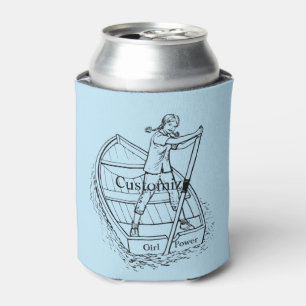 Rafraîchisseur Pour Canette Girl Power Sculling Boat Thunder_Cove