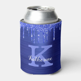Rafraîchisseur Pour Canette Girly Sapphire Bleu Parties scintillant Drivers No