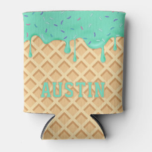 Rafraîchisseur Pour Canette Glace à la Menthe Personnalisée qui Dégouline