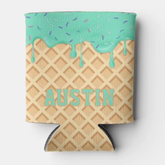 Rafraîchisseur Pour Canette Glace à la Menthe Personnalisée qui Dégouline