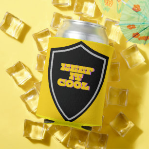Rafraîchisseur Pour Canette Glacière, peut refroidir Avec le garder cool Logo