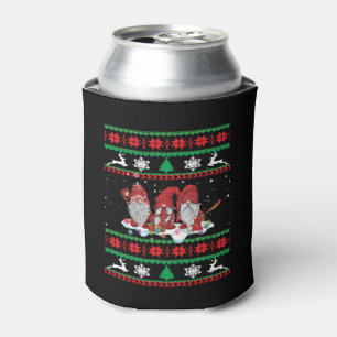 Rafraîchisseur Pour Canette Gnome baseball christmas
