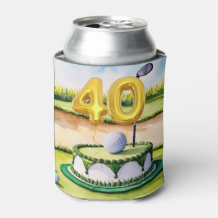 Rafraîchisseur Pour Canette GOLF 40e fête d'anniversaire